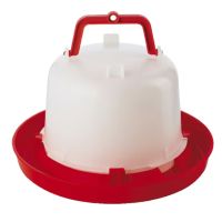 Bebedouro para aves de capoeira com pega, 5 l