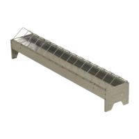 Comedouro galv 10 x 100 cm