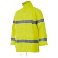 Parka de Alta Visibilidade Amarelo Fluor M