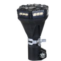 LED Rotativo micro Ficha Flexivel 24V amarelo