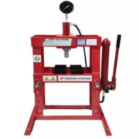 PRESSE HYDRAULIQUE ETABLI 10 TONNES 2 MONTANTS TECHNI-POWER