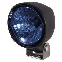 Luz de trabalho halogénio, 65W, redondo, 12V, azul, de aparafusar, 83x87x111mm, Hella