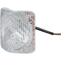 Luz de trabalho halogénio, 55/70W, quadrado, 12V, branco, 103x66x103mm, Hella