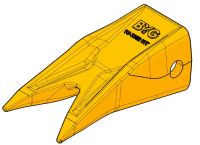 SIDE PIN TOOTH (TWIN TIGER) J-350