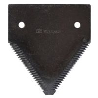 Secção superior serrilhada 2 mm L-82 mm