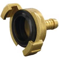 Acoplamento GEKA em latão, terminal para mangueira 3/8"