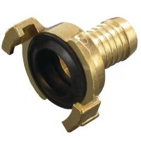 Acoplamento GEKA em latão, terminal para mangueira 3/4"