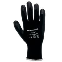 Luvas de trabalho poliamida/algodão, preto, 25,5cm de comprimento tamanho 11/2XL Polytril™ by Honeywell