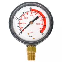 MANÓMETRO DE GLICERINA 63 MM 0/80 BAR RADIAL 1/4"