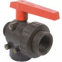 VÁLVULA DE ESFERA 3V PP G2" MF-LL (PC)