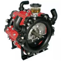 BOMBA DE PULVERIZAÇÃO DE BAIXA PRESSÃO UDOR RO 320 6 PISTÕES 329 L/MIN 20 BAR EIXO DUPLO 1"3/8Z6Z6
