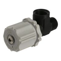 Válvula de estrangulamento polipropileno de 1/2"