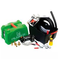 POMPE TRANSFERT GASOIL PIUSIBOX BASIC 12V 45L/MIN PISTOLET MANUEL PUISI
