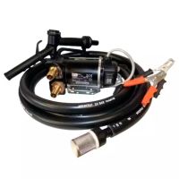 POMPE TRANSFERT GASOIL PORTABLE ECO 12V 50L/MIN PISTOLET MANUEL PIUSI