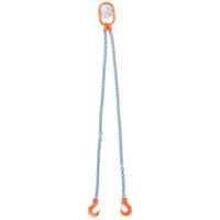 Suspensão de corrente, 2 extremidades 1 m 6 mm