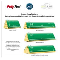 Cobertura de proteção PolyTex® DLG 9,8x12,5m