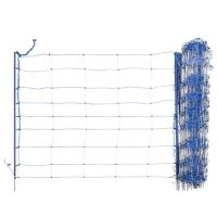 Rede trançada TitanNet Premium, 50 m preto/branco 122 cm, um pino