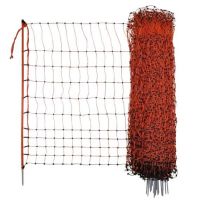 Rede em E para aves domésticas 106cm 50m SP laranja