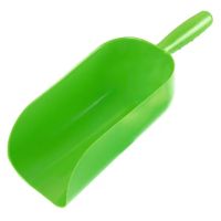 Pá de alimentação plástico 2000 g verde