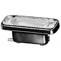 Luz de chapa de matrícula 5W, retangular, 12V, branco, de aparafusar, 82.5x32.5mm, Hella