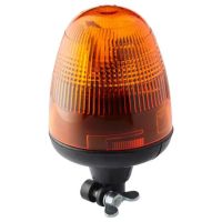 Farol rotativo halogéneo, redondo, 12V, âmbar, montagem em poste, Ø 135mm x222mm, Rotaflex by Hella
