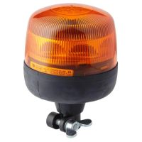 Farol rotativo LED, redondo, 12/24V, amarelo/âmbar, de aparafusar, 165x183mm, 8 LEDs, Hella