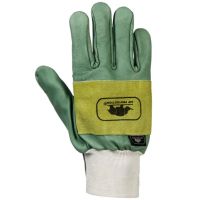 Luvas em couro verde, tamanho 12/3XL, 2SA3 Forestry by SIP