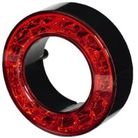 Luz de travão LED, 2.30W, anel, 12V, vermelho, 16 LEDs, Hella
