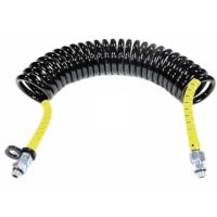 SERPENTIN POLIURETANO NEGRO/ROJO 5.5MT-M16