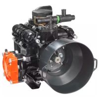 BOMBA DE PULVERIZAÇÃO DE BAIXA PRESSÃO COMET BP171K 4 PISTÕES 168 L/MIN 20 BAR EIXO DUPLO1"3/8Z6Sp