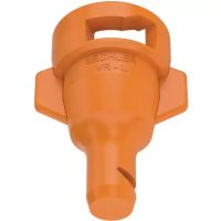 BICO LECHLER DE FERTILIZAÇÃO COM VAZÃO VARIÁVEL 130 04 VRL LARANJA PLÁSTICO