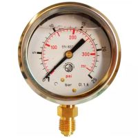 MANÓMETRO DE GLICERINA 63 MM 0/25 BAR RADIAL 1/4"