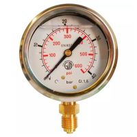 MANÓMETRO DE GLICERINA 63 MM 0/40 BAR RADIAL 1/4"