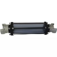 FILTRO DE ENCHIMENTO ECO 2" TRANSPARENTE COM PENEIRA INOX E CONEXÕES COM TRAVA