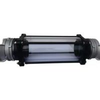 FILTRO DE ENCHIMENTO ECO 3" TRANSPARENTE COM PENEIRA INOX E CONEXÕES COM TRAVA