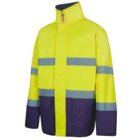 Parka Bicolor de alta visibilidade