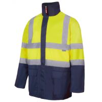 Parka 4 em 1 Bicolor de alta visibilidade