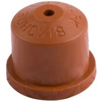 Bico cónico oco HCX 80° 05 plástico castanho Hypro