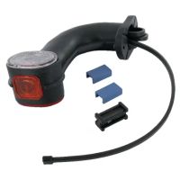 Luz de sinalização Dir. 12V, vermelho/âmbar, de aparafusar, Aspöck