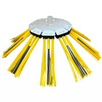 KIT DE 10 CONJUNTOS DE 3 ESCOVAS MISTAS AÇO E POLI PARA GREENBUSTER PRO 66 E PRO III KWERN