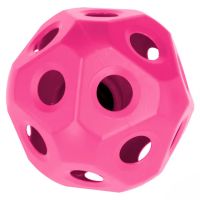 Bola para ração cor-de-rosa para cavalos