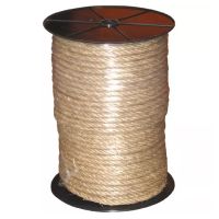 CORDA DE CÂNHAMO 12 MM 4 FIOS BOBINA DE 100 METROS