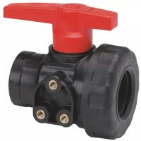 VÁLVULA DE ESFERA DE PP GÁS 1/2" FF-LLL
