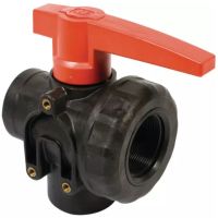 VÁLVULA DE ESFERA 3V PP G2" FF-LL (PC)