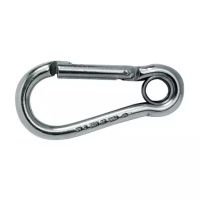 MOSQUETÃO BOMBEIRO COM OLHO GALVANIZADO DIÂM 10X100MM
