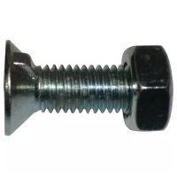 PERNO CABEÇA FRESADA 1 FENDA 10X30 8.8 BRUT 051805 TIPO NAUD PACK DE 10