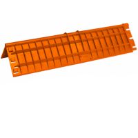 CANTONERA 40CM X 185 MM ORANGE