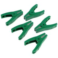 Clips de crocodilo 5x verde