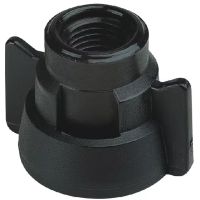 Capa para bico, baioneta, rosca, preto, Arag