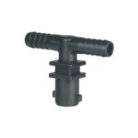 Porta-bicos com 2 ligações de mangueira 10 mm